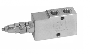 Тормозной клапан одностороннего действия для закрытого центра VBCD SE/А CC из оцинкованной стали
